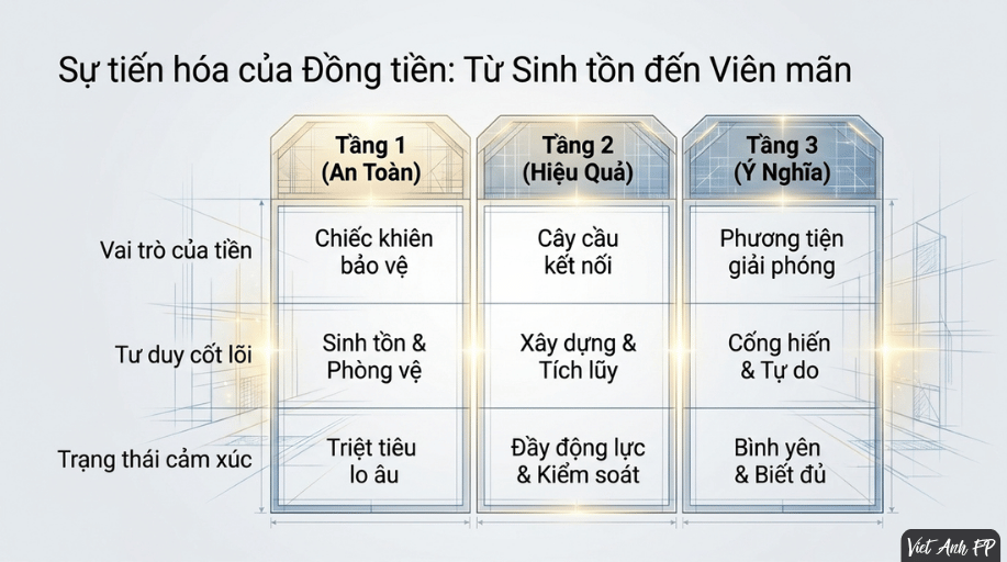 #53 TẠI SAO CHÚNG TA CẦN PHẢI HỌC CÁCH QUẢN LÝ TÀI CHÍNH CÁ NHÂN: 3 TẦNG Ý NGHĨA 11 12